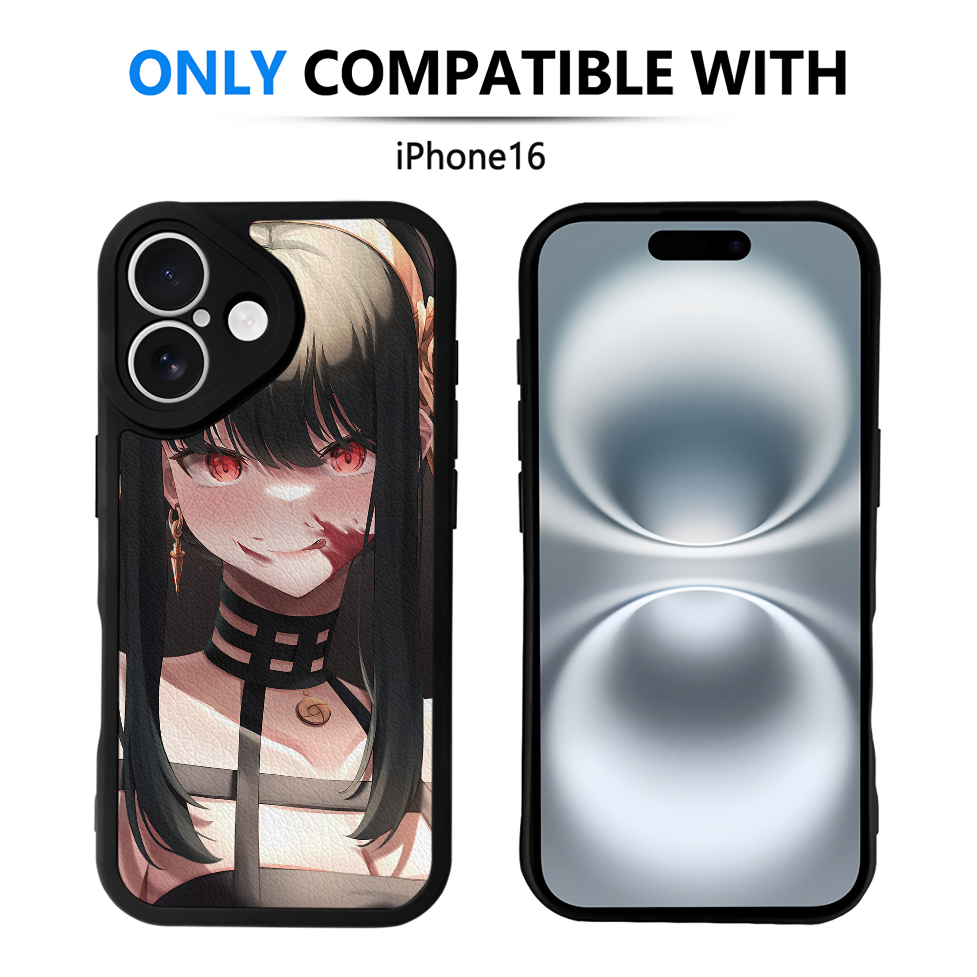 （画像用） SPY×FAMILY间谍家家酒 【iPhone 16シリーズ対応】シリコンスマホケース（レザー調） 材質：シリコン